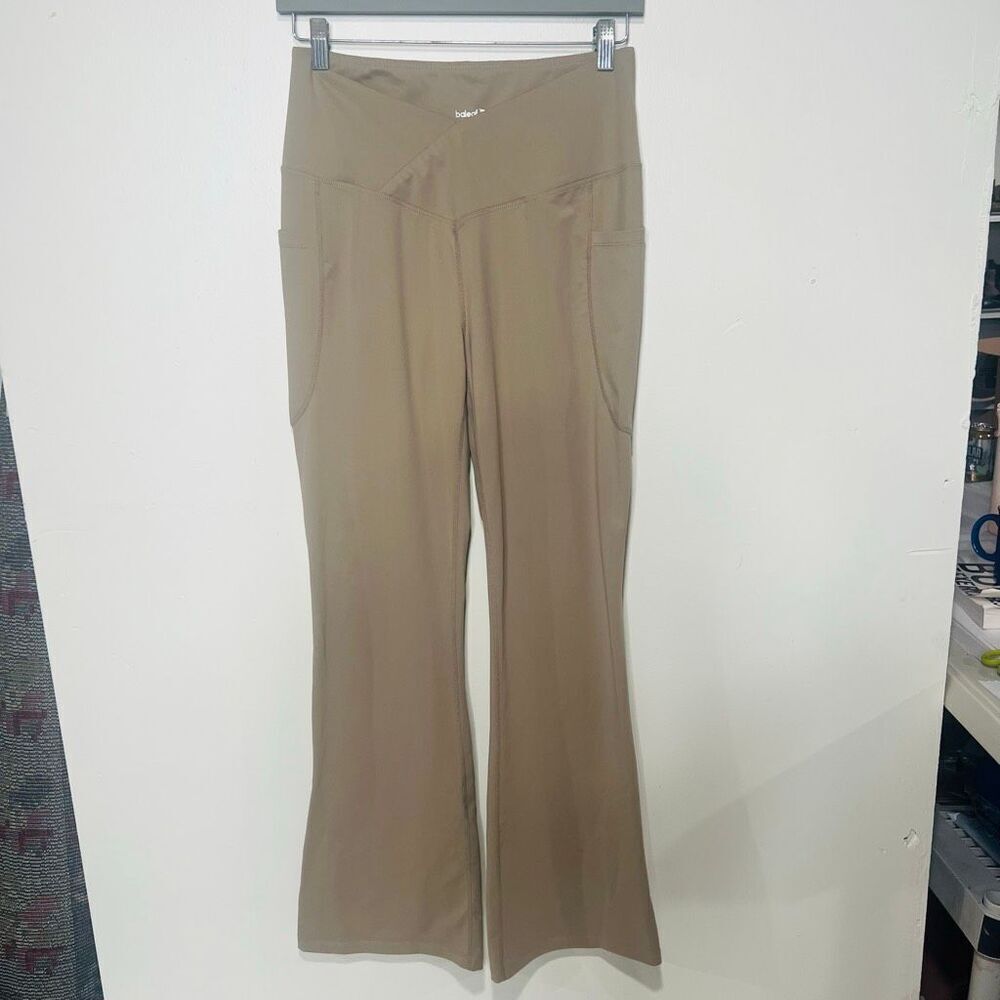 Baleaf Tan Brown FlareโLeggings Sz Large